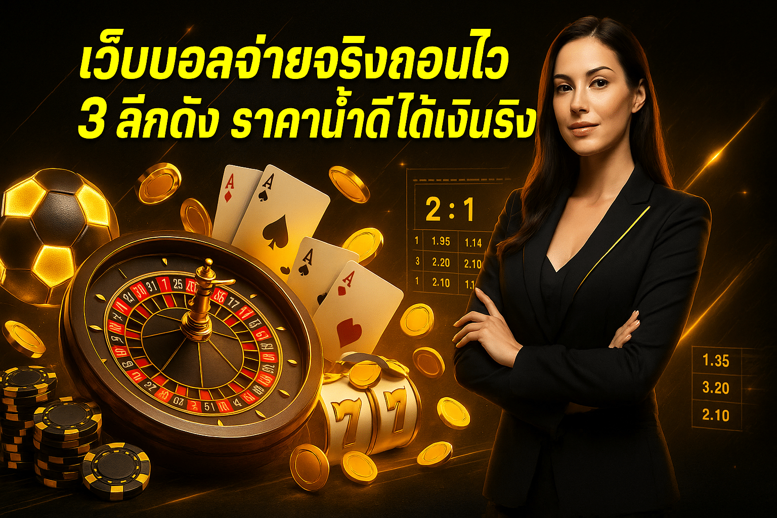 เว็บบอลจ่ายจริงถอนไว
